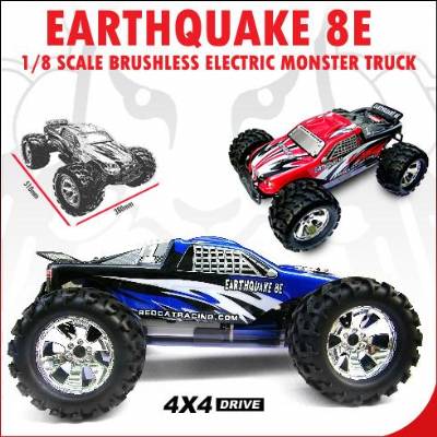 Earthquake 8E 1/8 Scale Brushless Electric Monster Truck